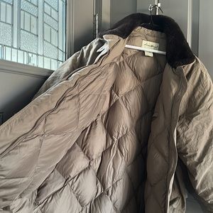VTG Eddie Bauer Coat with Down Puffer